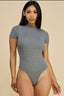 Mock neck bodysuit