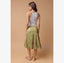 Tiered Midi Skirt