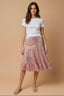 Tiered Midi Skirt