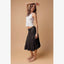 Tiered Midi Skirt