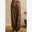 Leopard Pull Up Pants