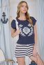 Marine Sweater Top