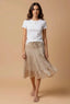 Tiered Midi Skirt