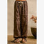 Leopard Pull Up Pants