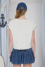 Marine Sweater Top white