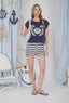 Marine Sweater Top