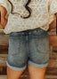 Stone Wash Shorts