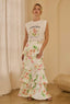 Tabby Tiered maxi skirt