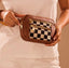 Checkered Wristlet