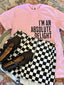 Delight tee pink