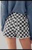 Retro Checkered Shorts