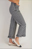 Gingham Ruffle Pants