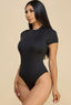 Mock neck bodysuit