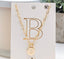 Ashley gold plated initial