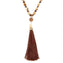 Tassel Natural Stone Necklace