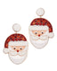 Xmas beaded earrings