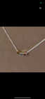 Tri tone necklace